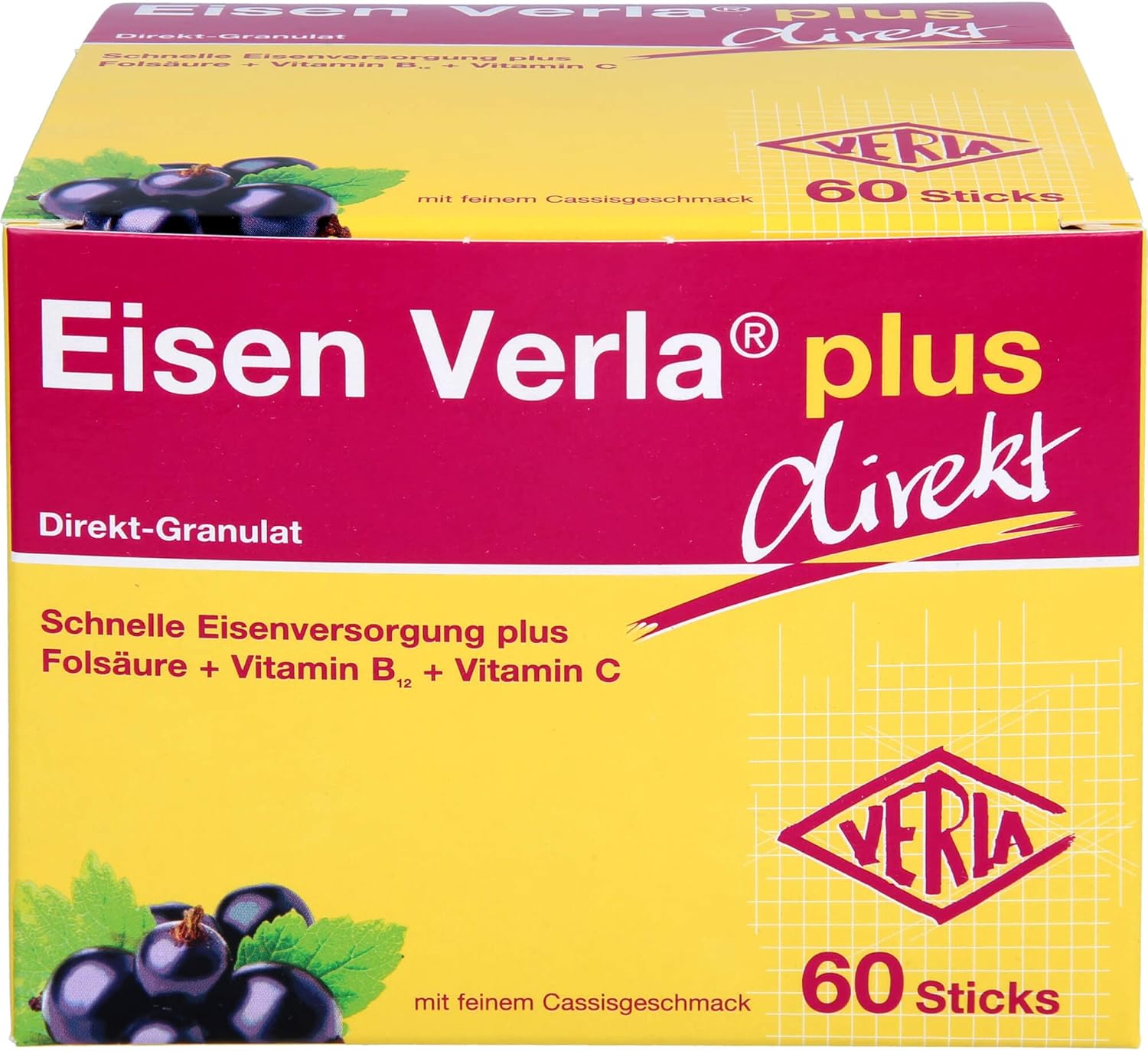 Verla Tyčinky Eisen Verla Plus direkt, 60 ks Exp.: 11/2025