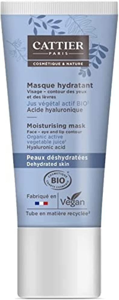 CATTIER organická hydratačná maska ​​na dehydratovanú pleť 50 ml