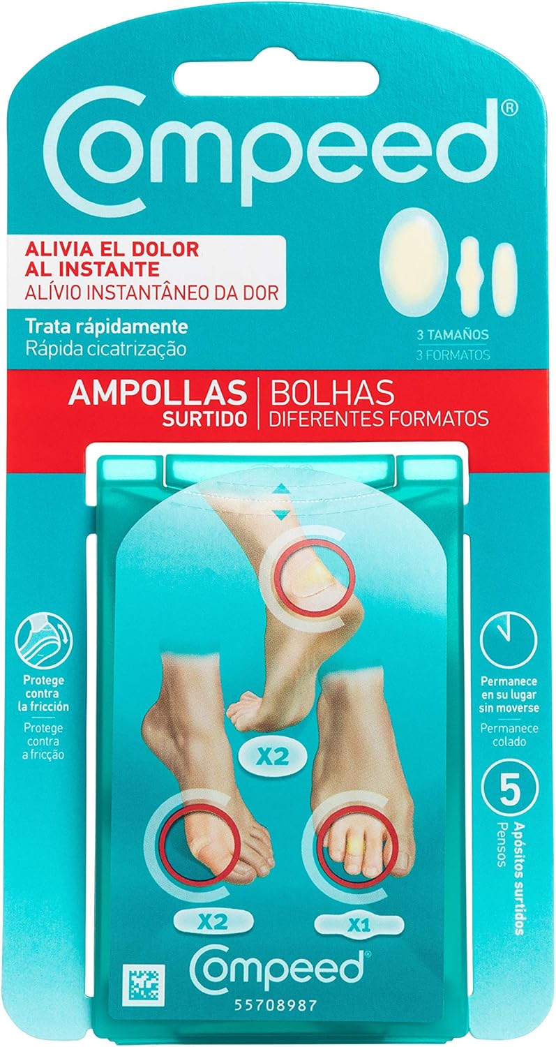 Compeed Blister zmiešaných veľkostí 5 náplastí