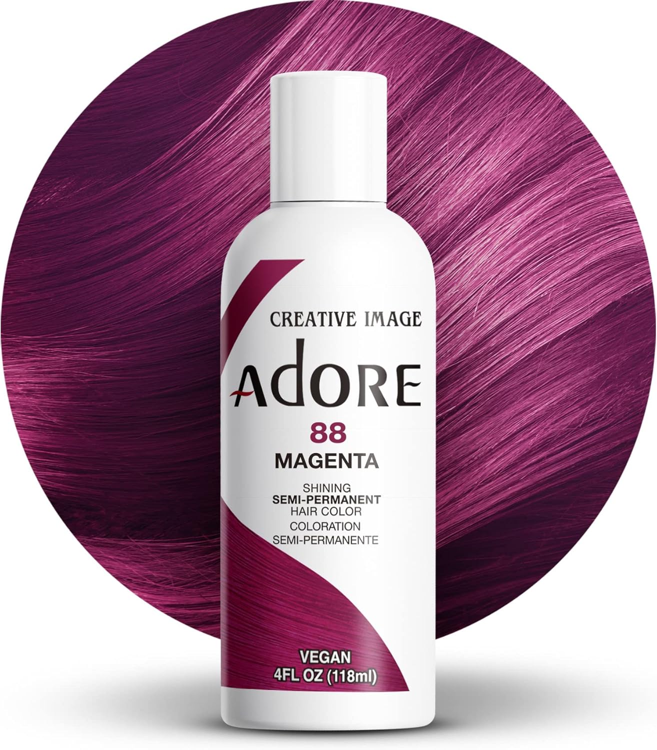 Adore Creative Image semipermanentná farba vlasov 88 Magenta 118ml