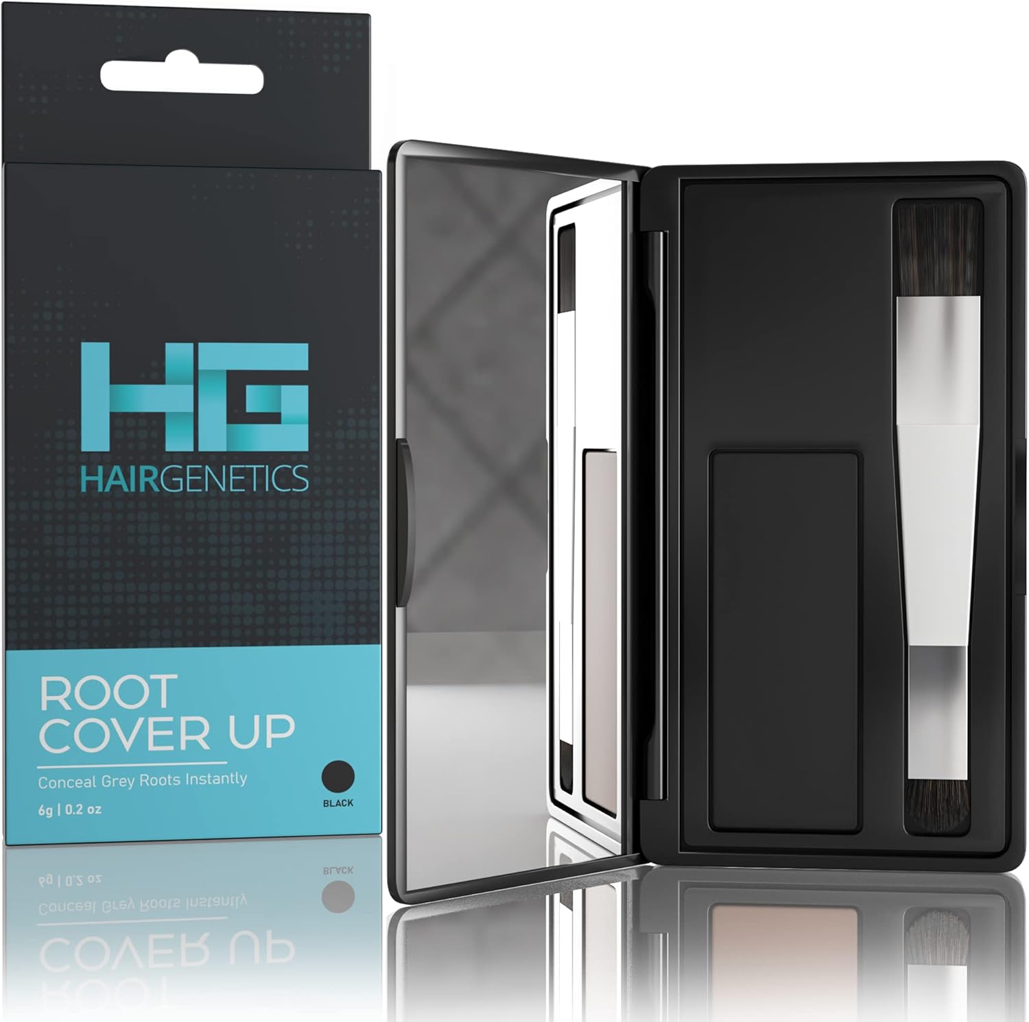 Hair Genetics Root Cover Up Black-bez krabice
