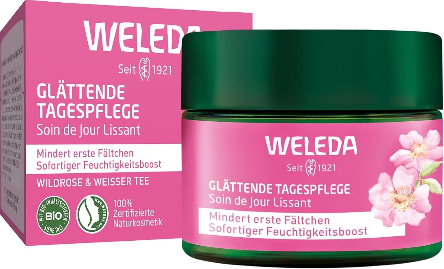 WELEDA - Vyhladzujúci denný krém Šípkový a biely čaj 40ml
