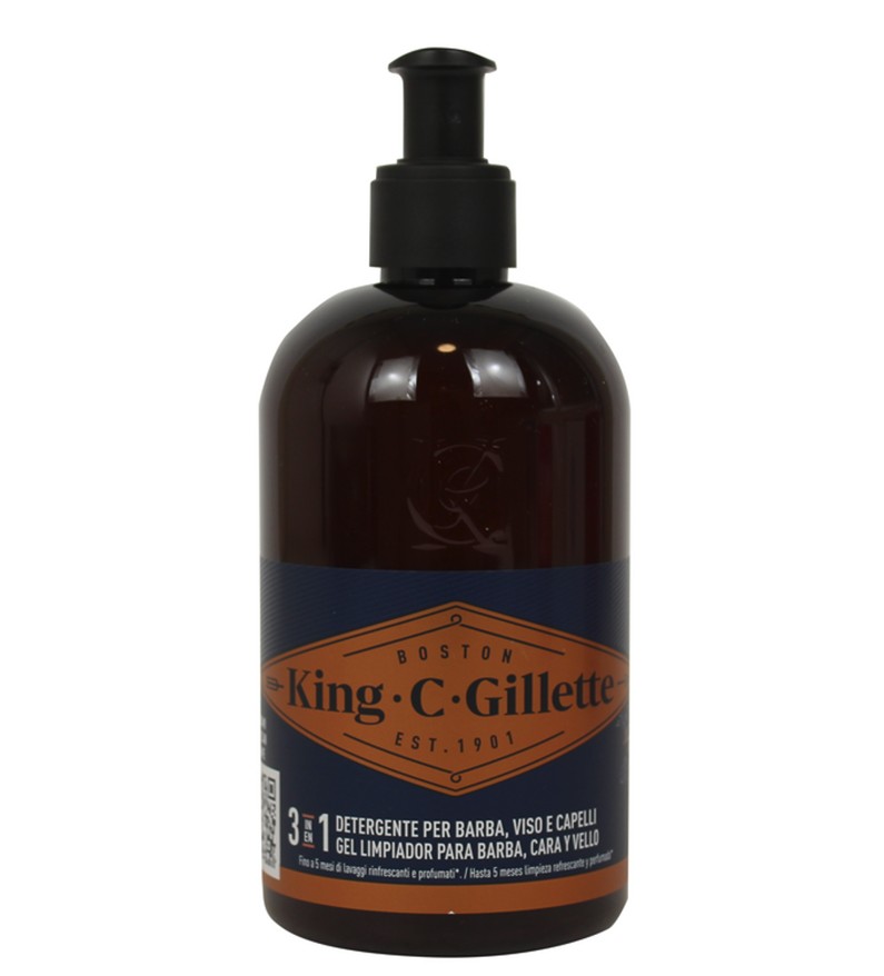 Gillette Beard & Face Wash Boston 350ml-mierne poškodený obal