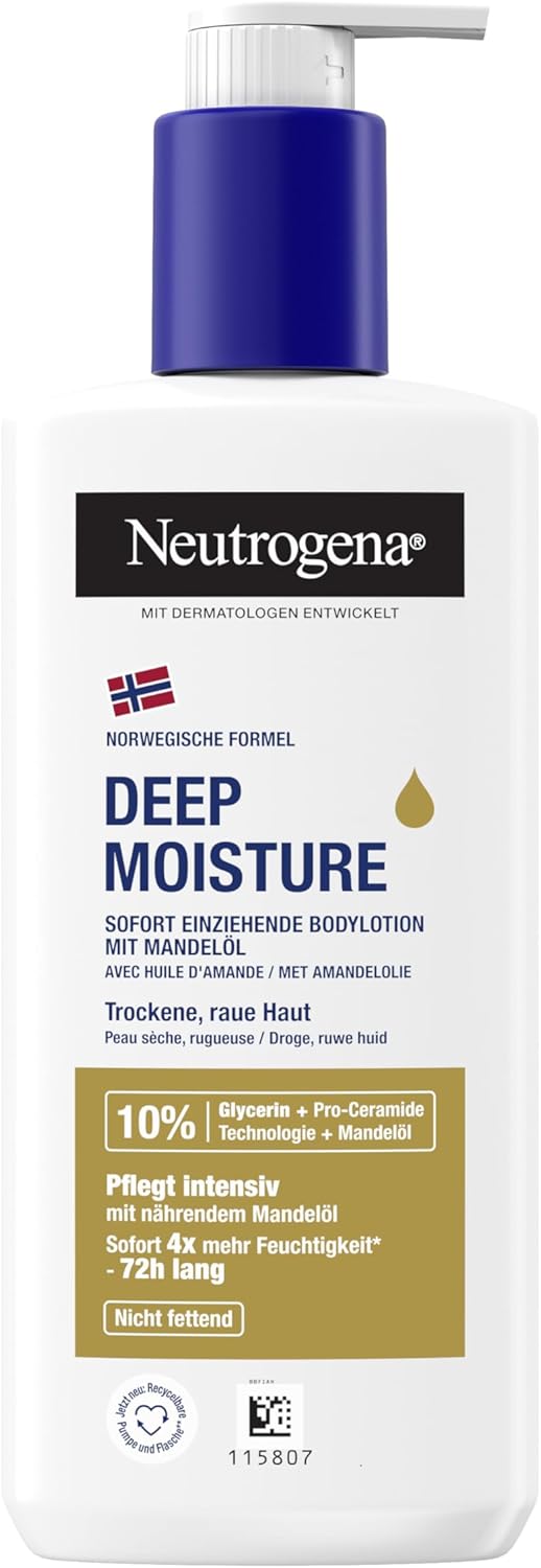 Neutrogena Deep Moisture Telové mlieko 250 ml