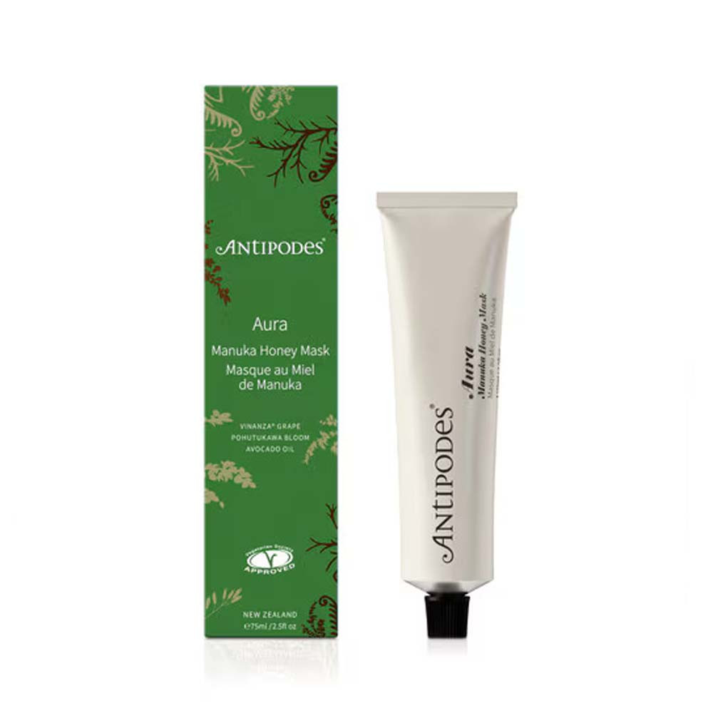 Antipodes Antipodes-Aura Manuka medová maska ​​75 ml-poškodená krabica