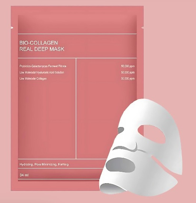 Iné Bio kolagénová hlboká pleťová maska ​​pre ženy 34 ml