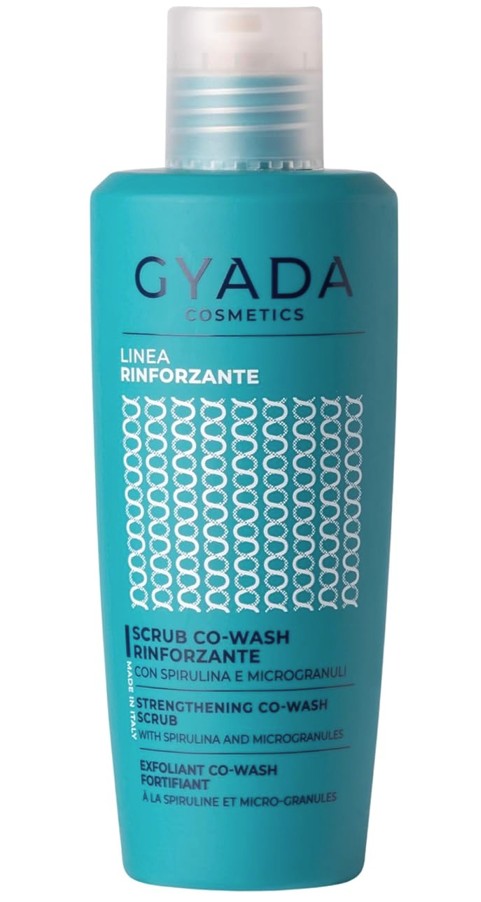 Gyada cosmetics Posilňujúci CoWash Scrub so Spirulinou, čistiaci a exfoliačný 200 ml