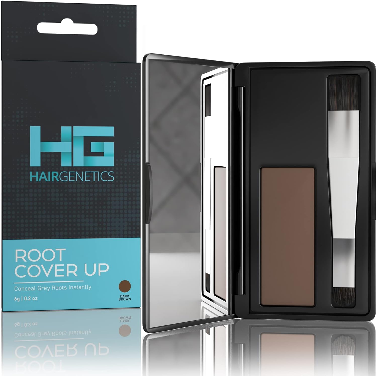 Hair Genetics Root Cover Up Dark Brown 6 g
