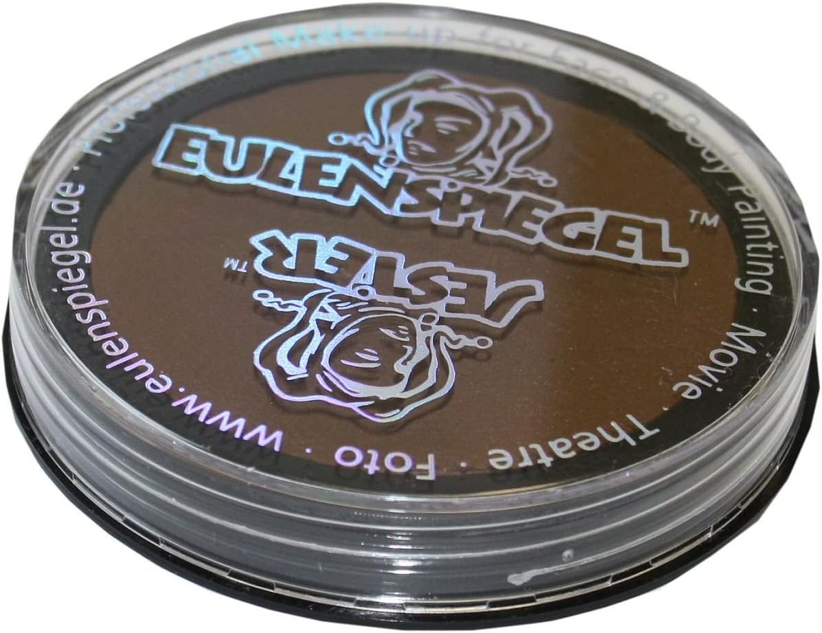 Eulenspiegel Eulenspiegel- Farba na tvár, Hnedá 30g