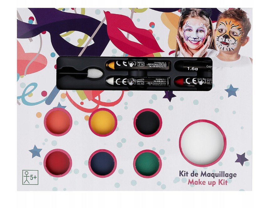 Iné Farby na tvár a pastelky Art set 13 ks