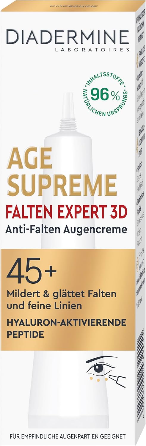 DIADERMINE očný hydratačný krém 3d 45 + 15 ml