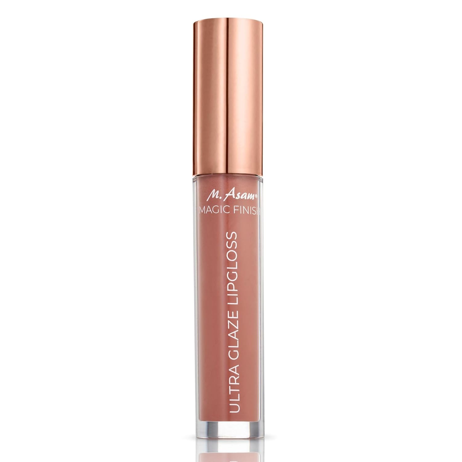 M. Asam MAGIC FINISH ULTRA GLAZE LIPGLOSS chrumkavý arašidový - zvláčňujúci lesk na pery 4 ml