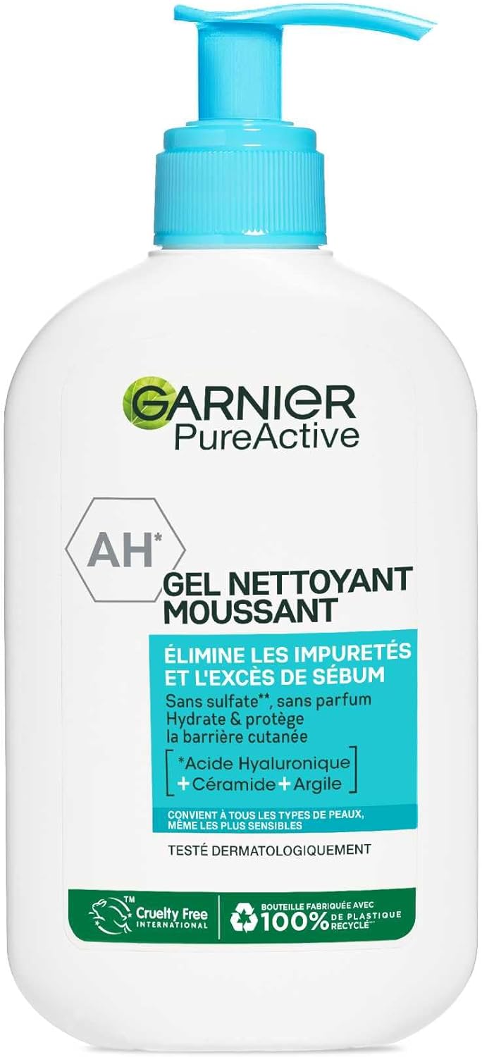 Garnier Pure Active - Penivý čistiaci gél 250 ml