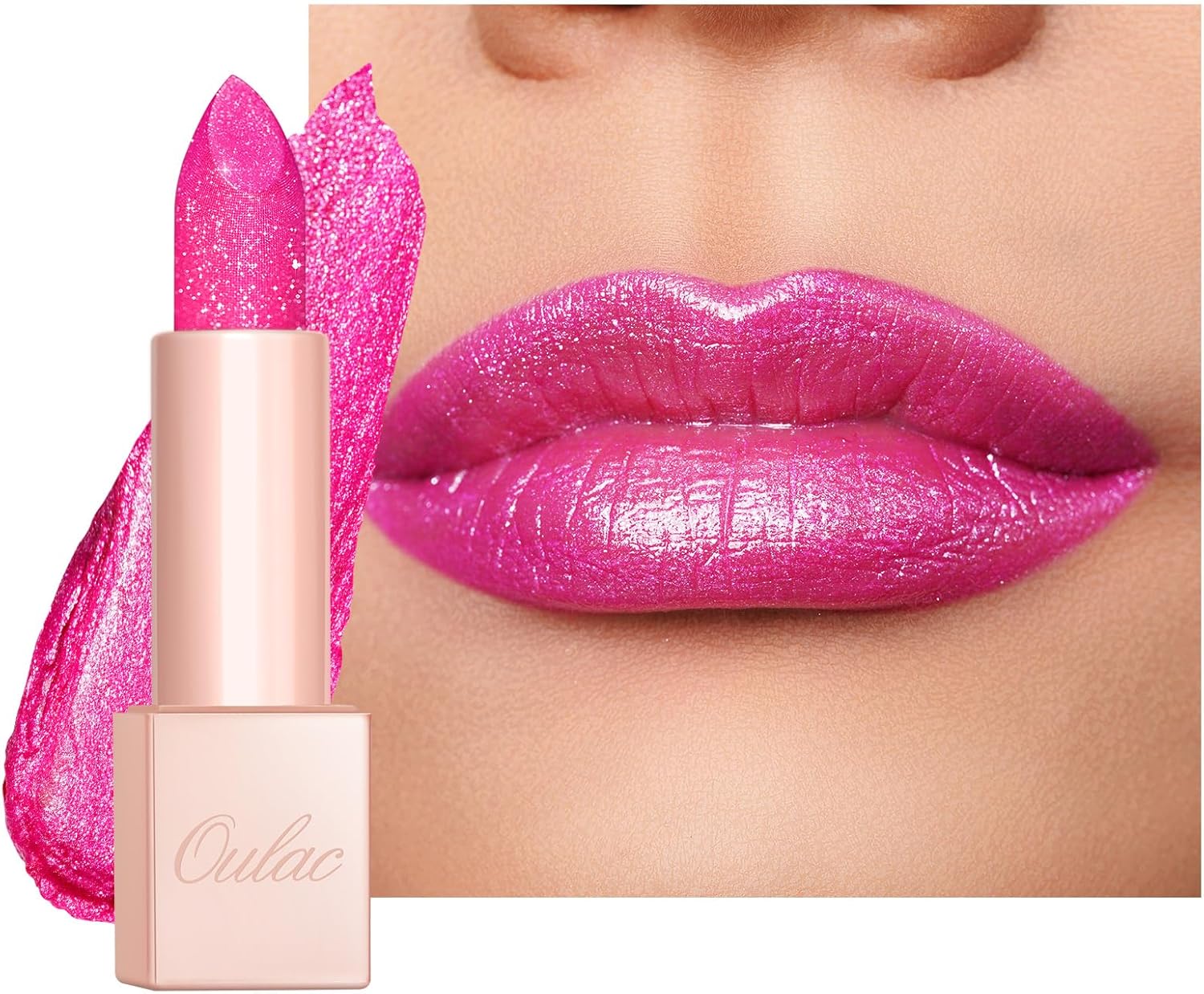 Oulac Infinity Moisture Shine rúž D02 Sparkle sensation 4 g