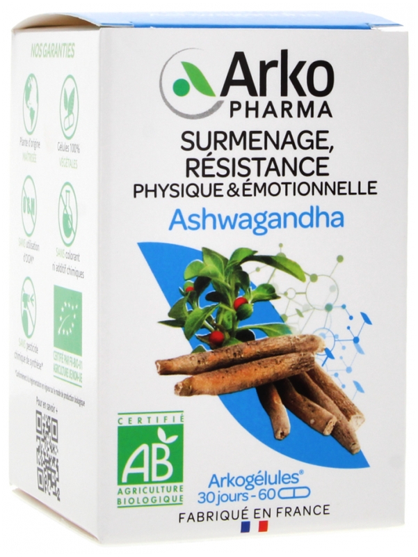 Arkopharma Arkocaps Ashwagandha Organic 60 kapsúl