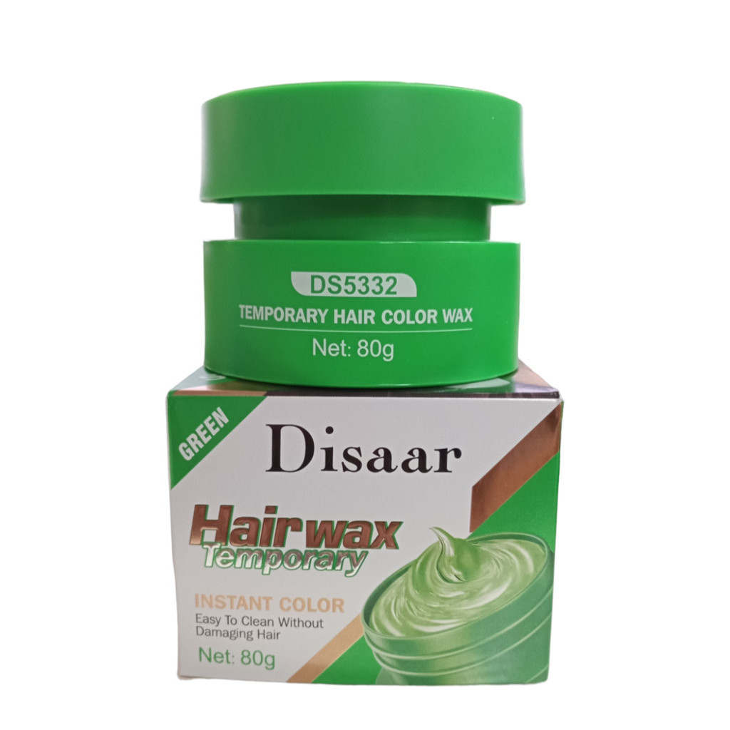 Disaar Dočasný zelený vosk na farbenie vlasov 80 g