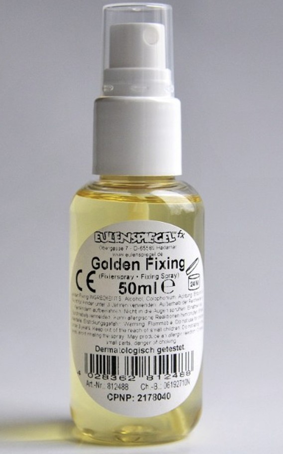 Eulenspiegel Golden Fixačný make up sprej 50 ml