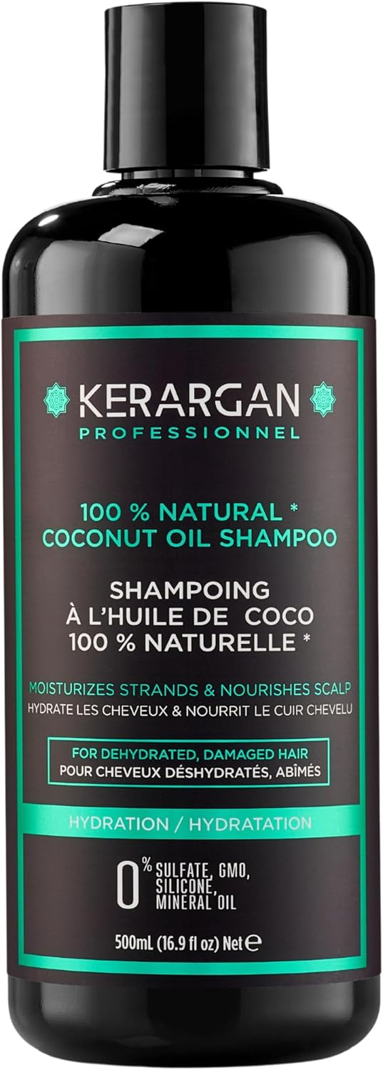 Kerargan - Hydratačný šampón proti lupinám s kokosovým olejom 500 ml