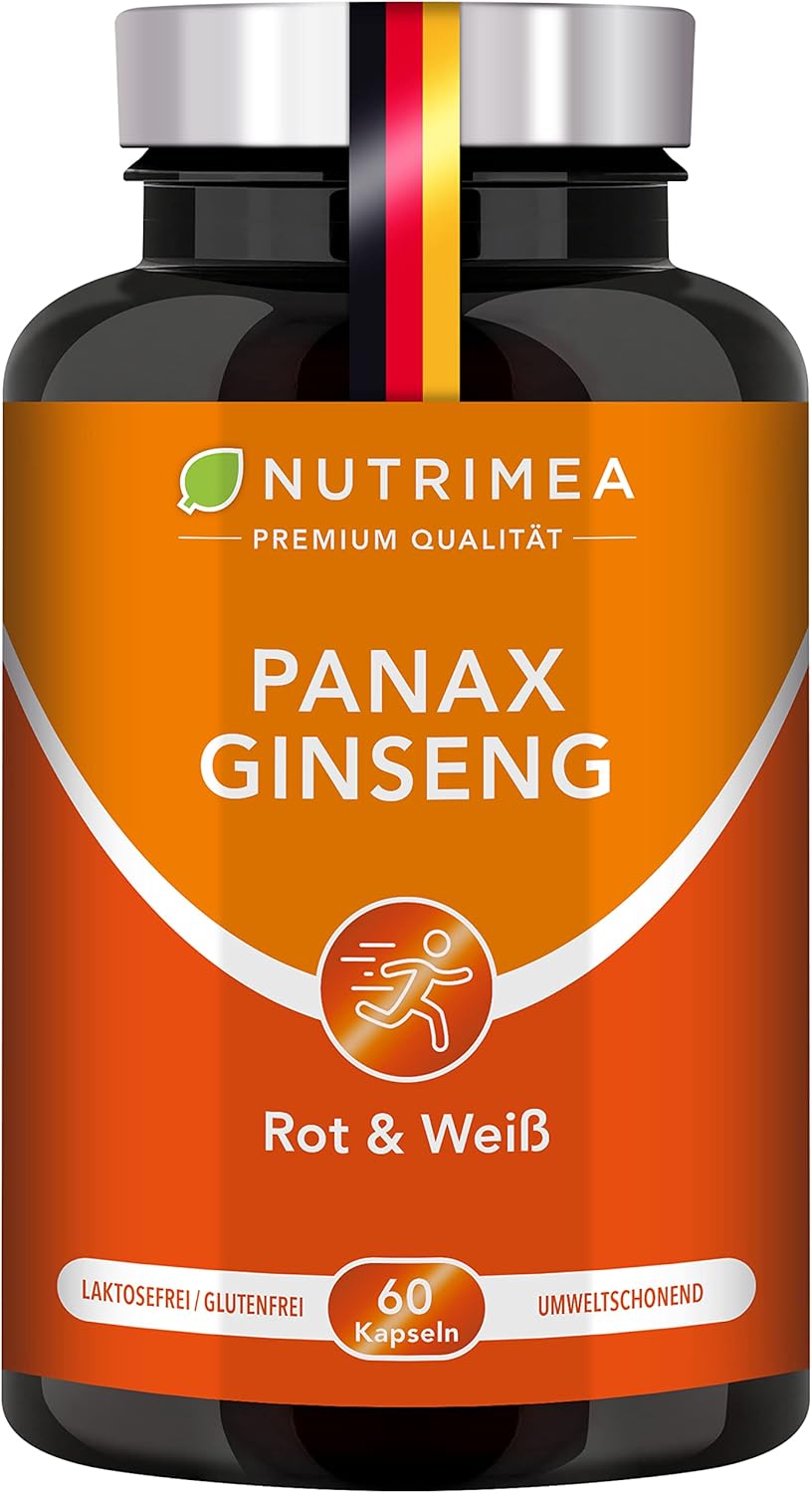 Nutrimea Panax Ženšen, organické kapsuly 60 ks Exp.: 2026+