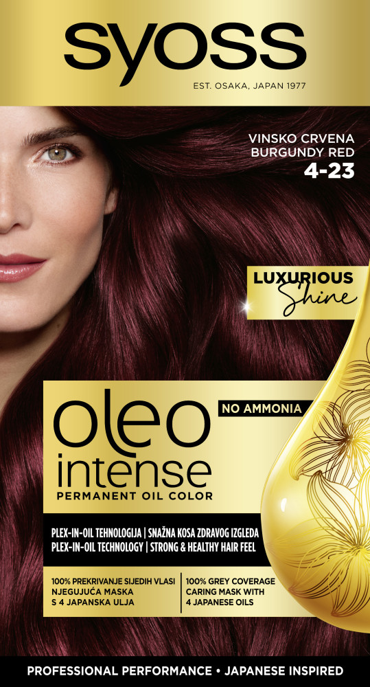 SYOSS Oleo Intense 4-23 Burgundy Red