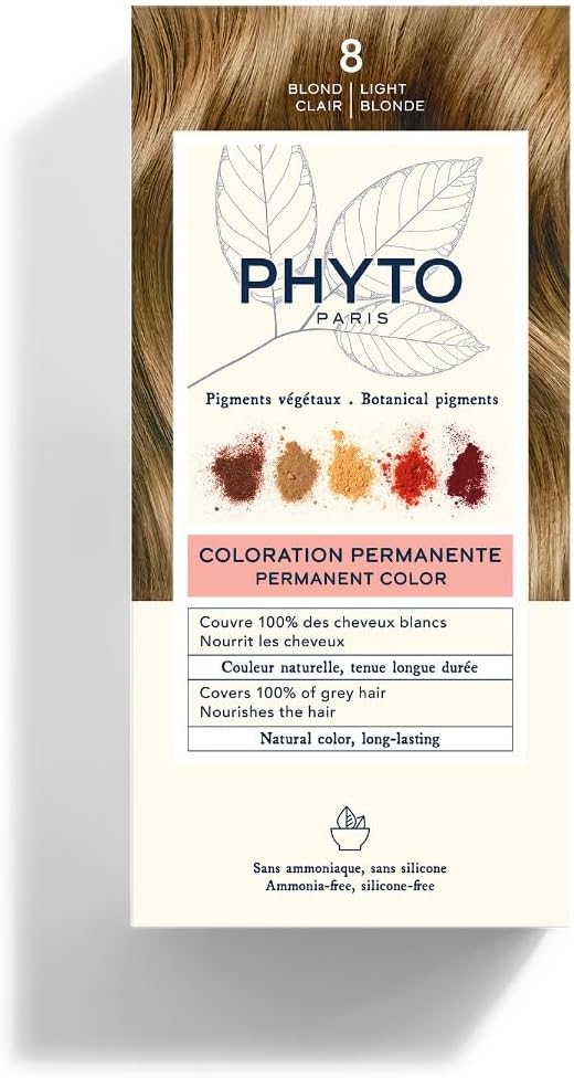Phyto Phytocolor Permanentná farba na vlasy No8 Light Blonde