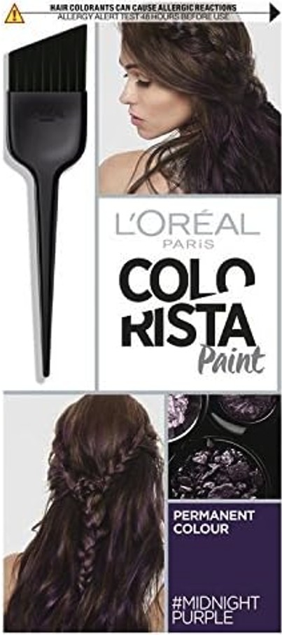 L'Oréal L'Oreal Paris Colorista Paint Midnight Purple permanentná farba na vlasy 60 ml