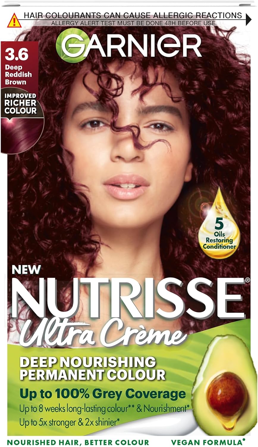 Garnier Nutrisse Ultra creme, 3.6 Sýto červenohnedá