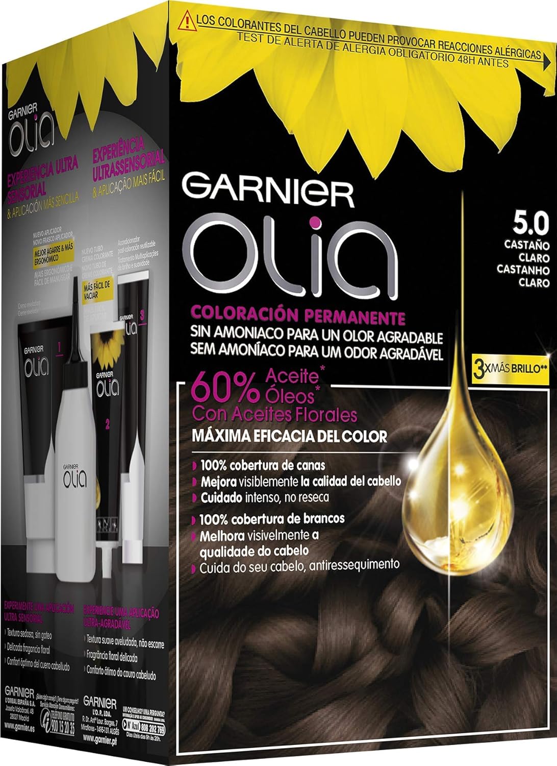 GARNIER - Olia - 5.0 Svetlá hnedá