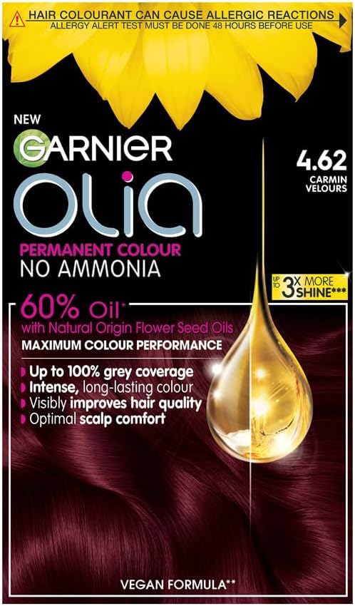 GARNIER - Olia - 4.62 Intenzívne tmavočervená