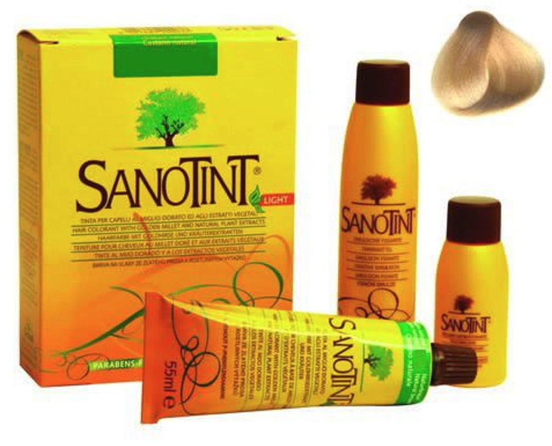 Sanotint prírodná Permanentná farba pre citlivú pokožku 125ml 87 svetlozlatá blond