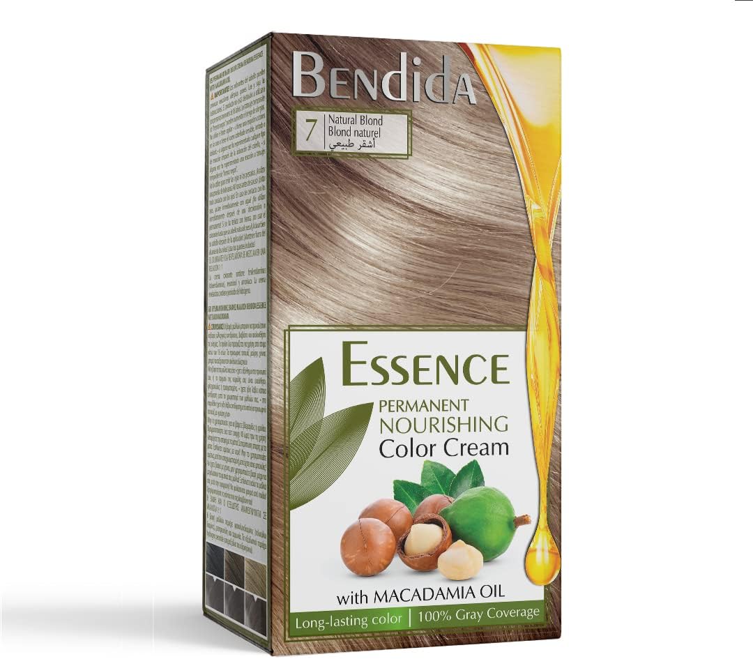 Bendida permanentná farba s makadamiovým olejom 120 ml 7 prírodná blond