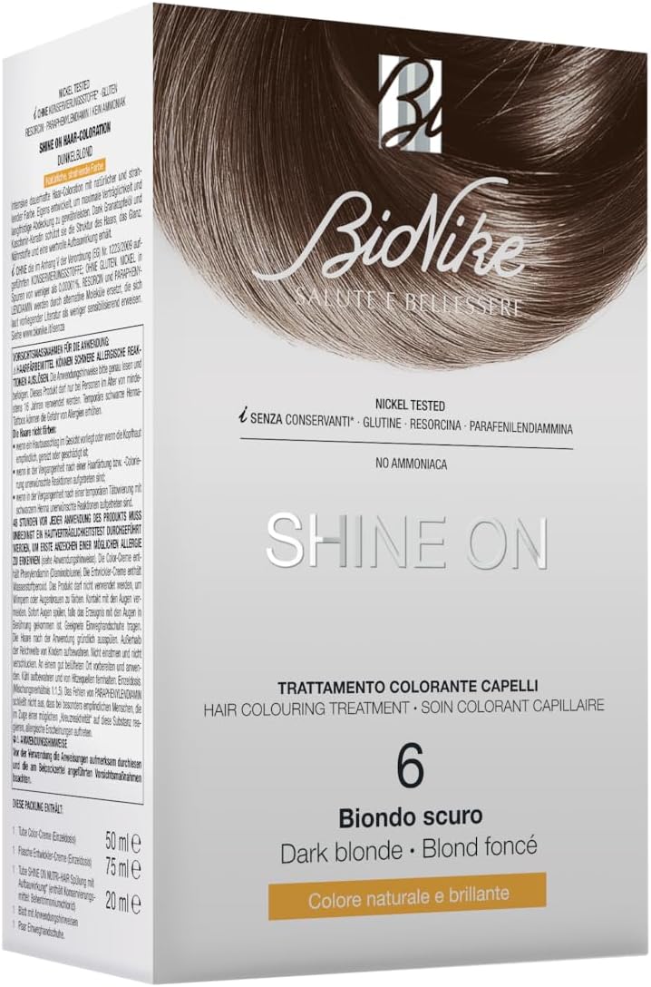 Bionike Shine On - Kúra na farbenie vlasov č. 6 Tmavá blond