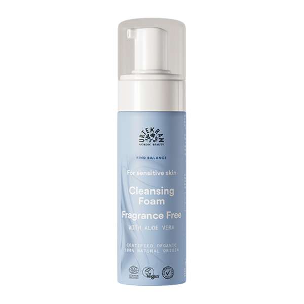 Urtekram čistiaca pena bez vône s aloe vera 150ml