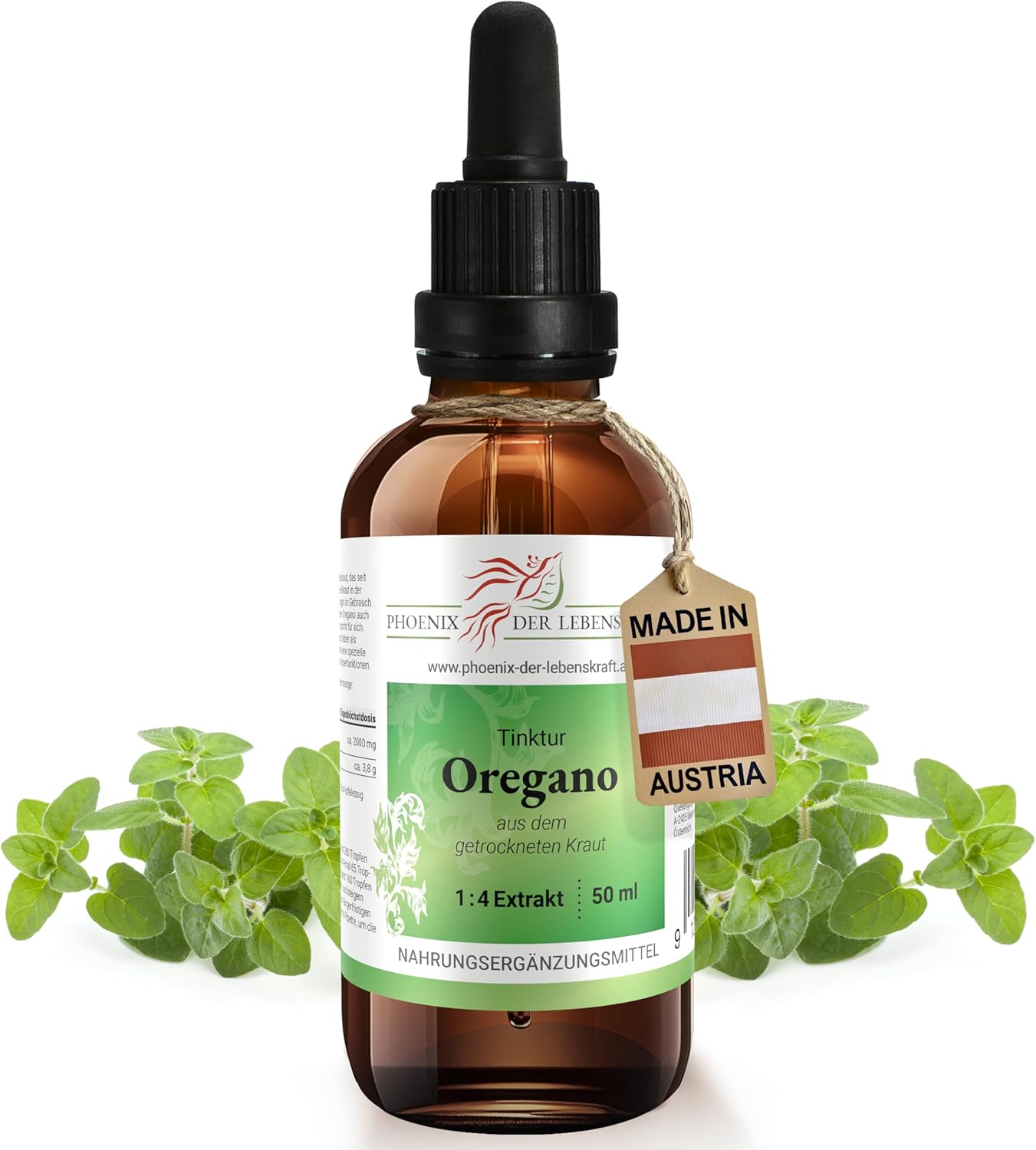 Phoenix der lebenskraft Oreganová tinktúra 50 ml
