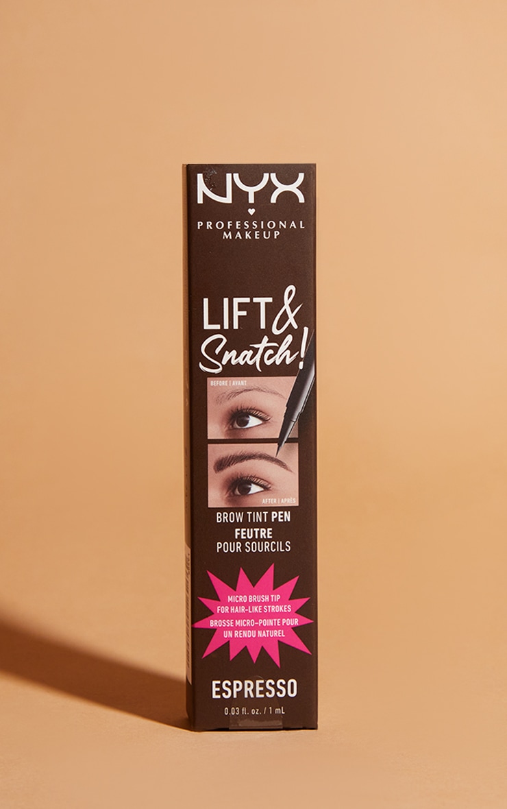 NYX - Pero na obočie Lift & Snatch-espresso, 1ml