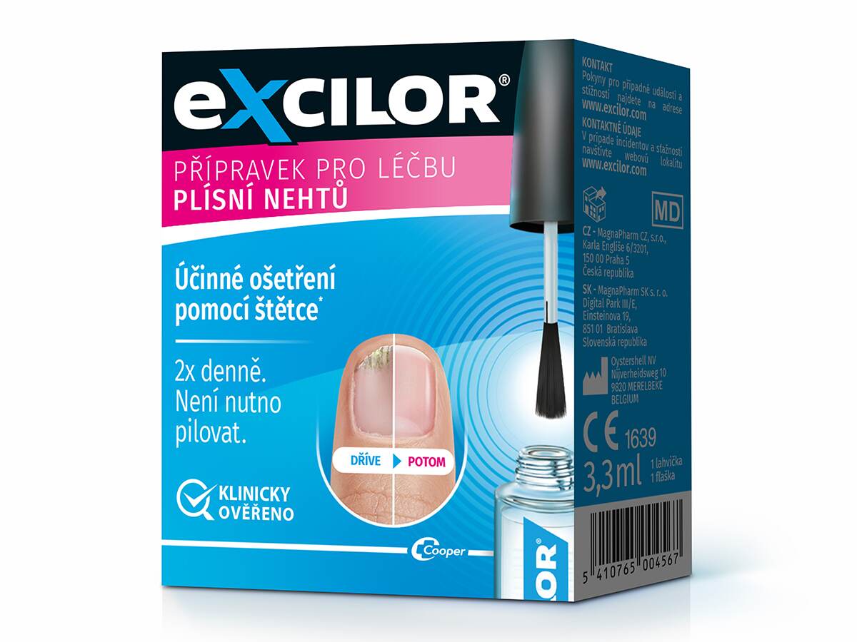 EXCILOR Forte lak na liečbu plesňových infekcií nechtov 3,3 ml