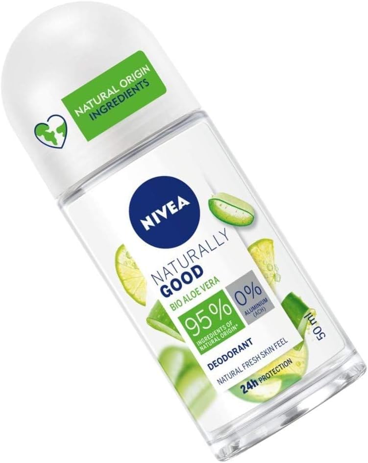 NIVEA Naturally Good Roll-on Deodorant Bio Aloe Vera 50 ml