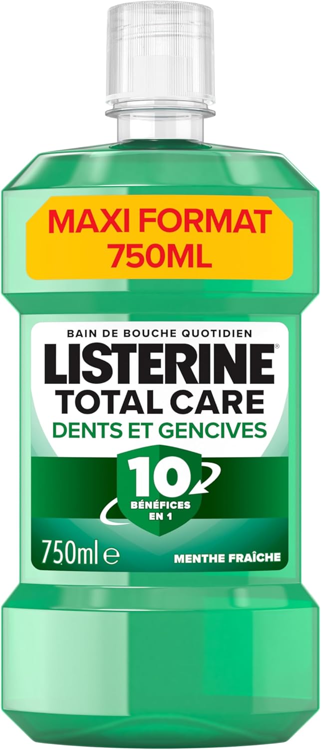 Listerine Total Care zuby a ďasná - ústna voda 750 ml