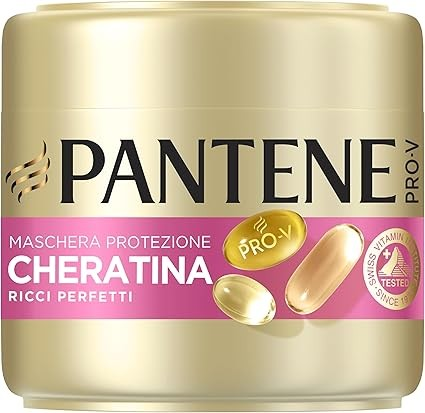 Pantene Pro-V maska na vlasy, keratínová ochrana, dokonalé kučery, 300ml