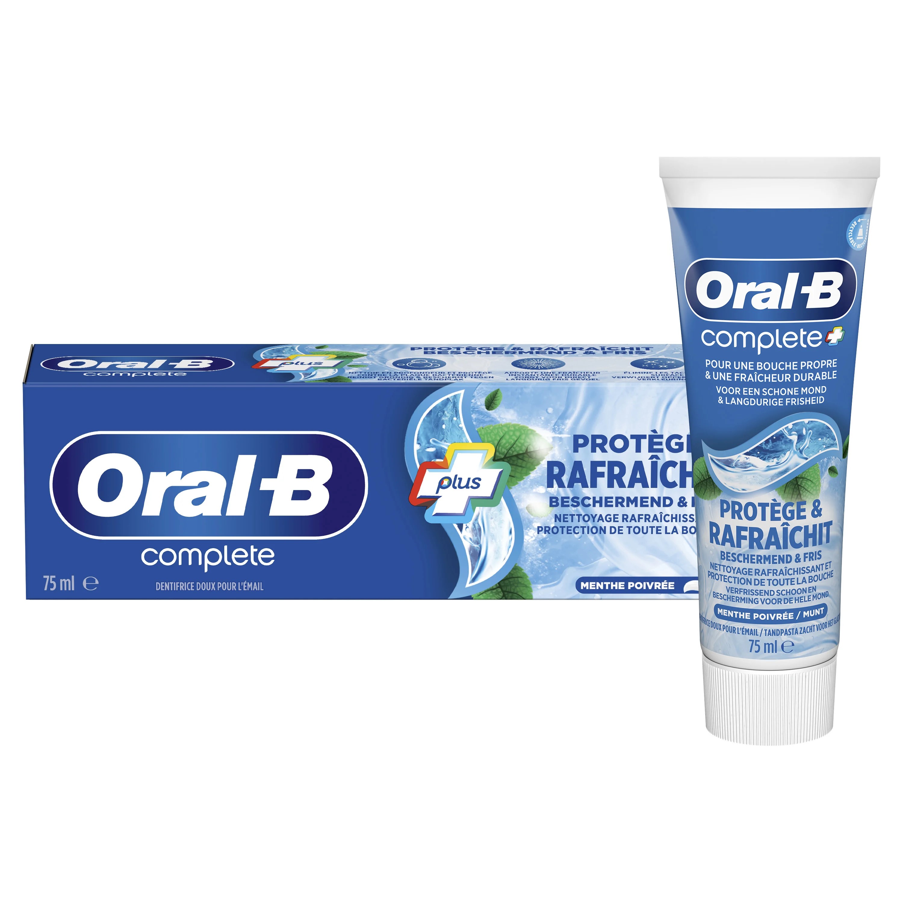 Oral-b Oral B Complete plus Zubná pasta Protects and Cleans 75ml