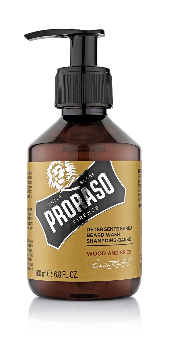 Proraso Šampón na fúzy Proraso, Wood & Spice, 200 ml