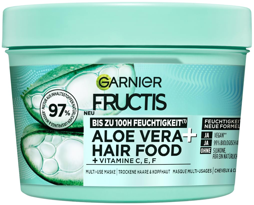 Garnier Fructis Aloe Vera maska ​​na vlasy, bezoplachová 400 ml