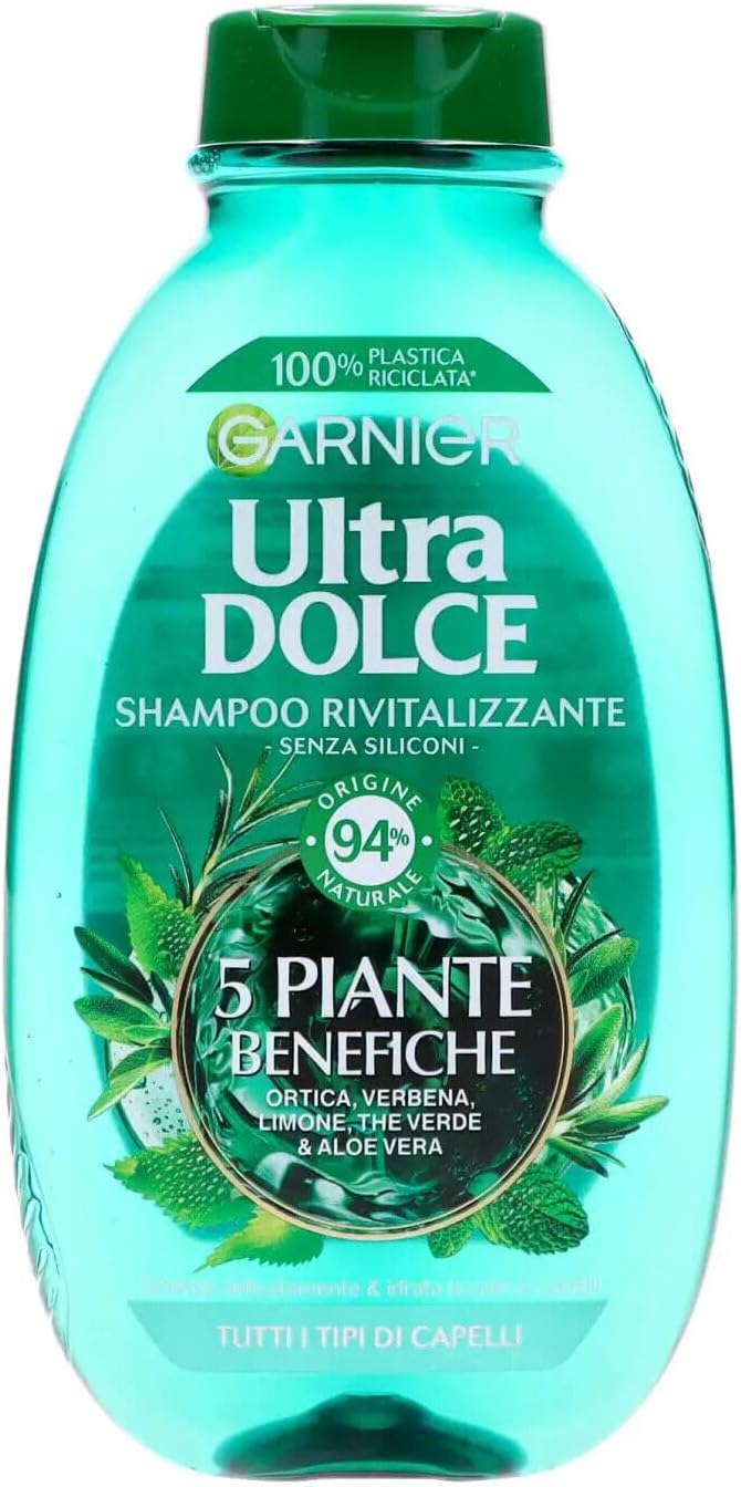 Garnier Ultra Doux Vitality Šampón 5 rastlín 300 ml