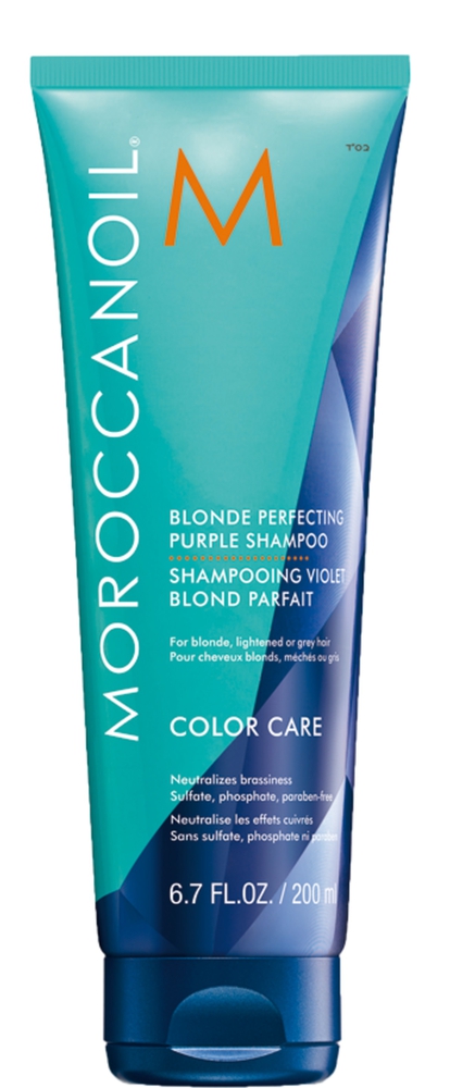 MOROCCANOIL Color Care Shampoo fialový tónovací šampón pre blond vlasy, 200ML