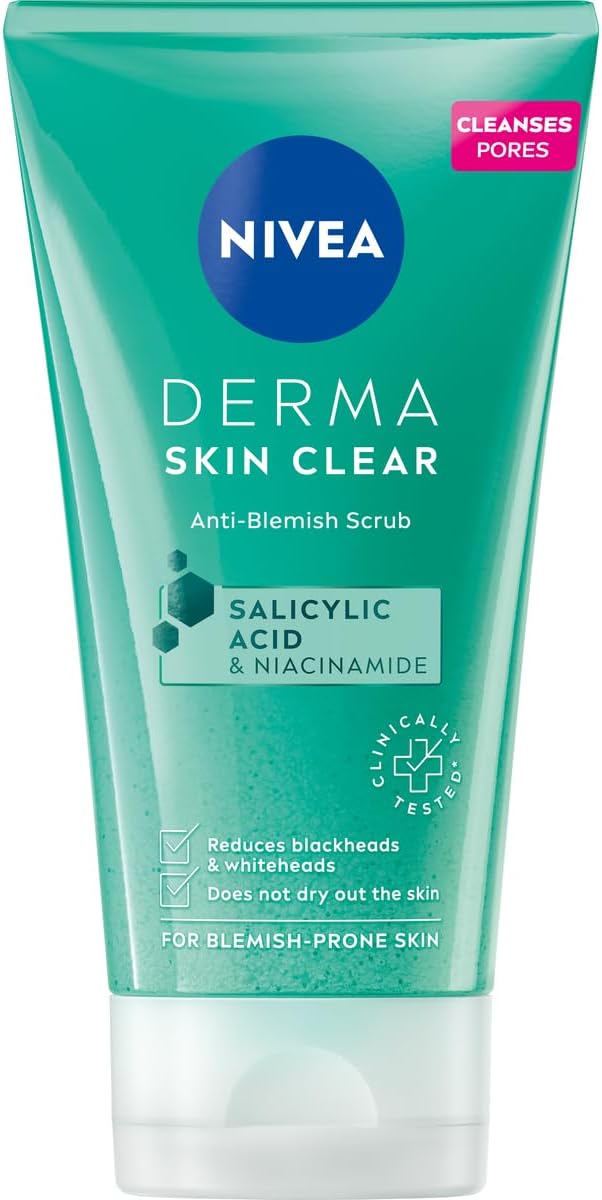 NIVEA Derma Skin Clear Peeling proti nedokonalostiam 150 ml