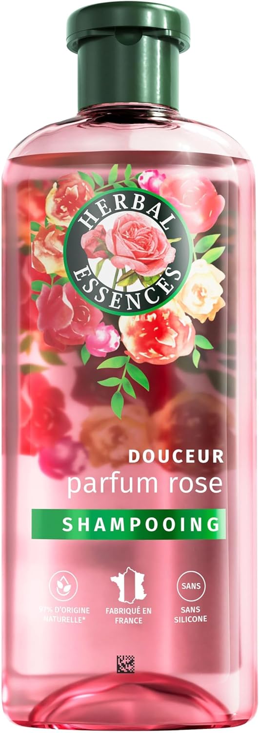 Herbal Essences Jemný šampón s vôňou ruže 250 ml