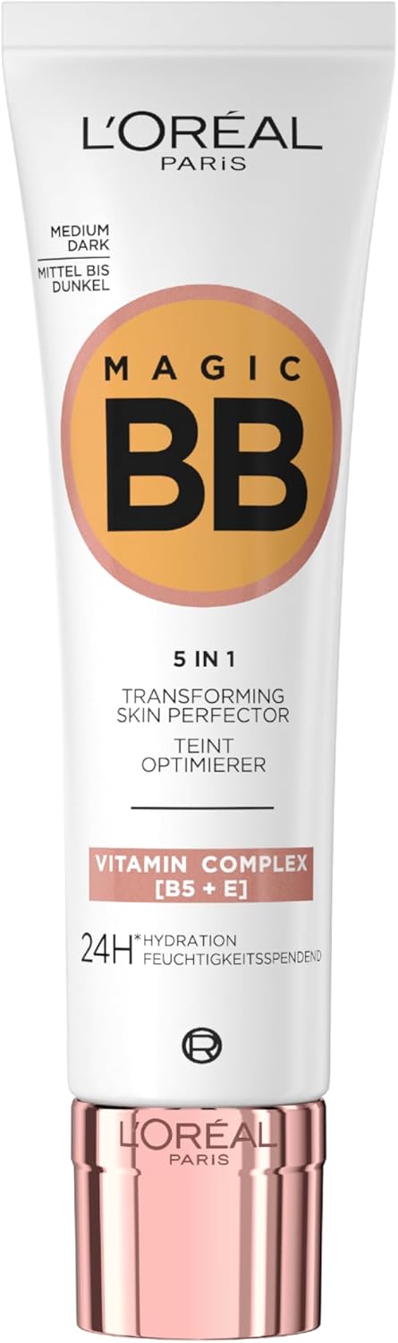 L'Oréal Paris Magic BB krém 5 in 1, 30 ml- stredne tmavý