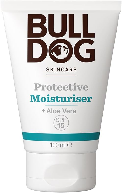 BullDog BULLDPG Ochranný hydratačný pleťový krém + aloe vera s SPF 15 100 ml