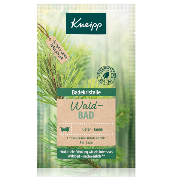 Kneipp čisté relaxačné kryštály do kúpeľa lesná vôňa 60g