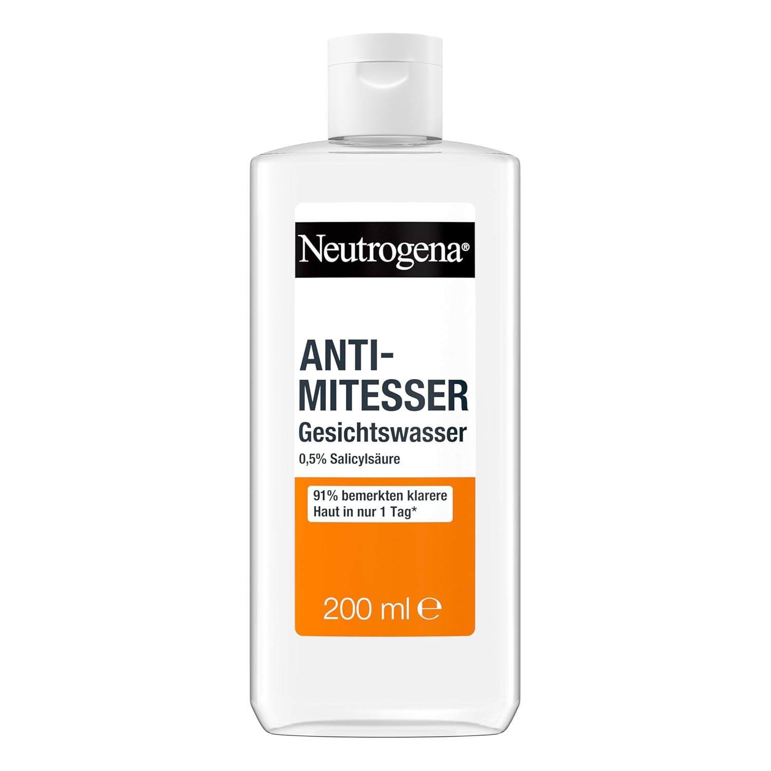 Neutrogena Anti-mitesser Čistiaca voda na tvár proti čiernym bodkám 200 ml